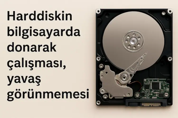 donan yavas calisan harddisk gormemesi
