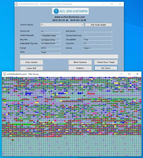 harddisk silinen dosya kurtarma