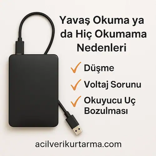 harici harddisk sorunlari