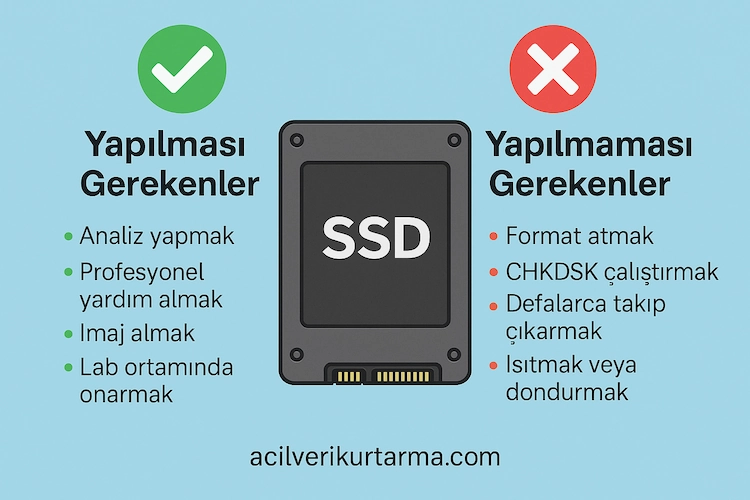 ssd bilgisayar gormuyor