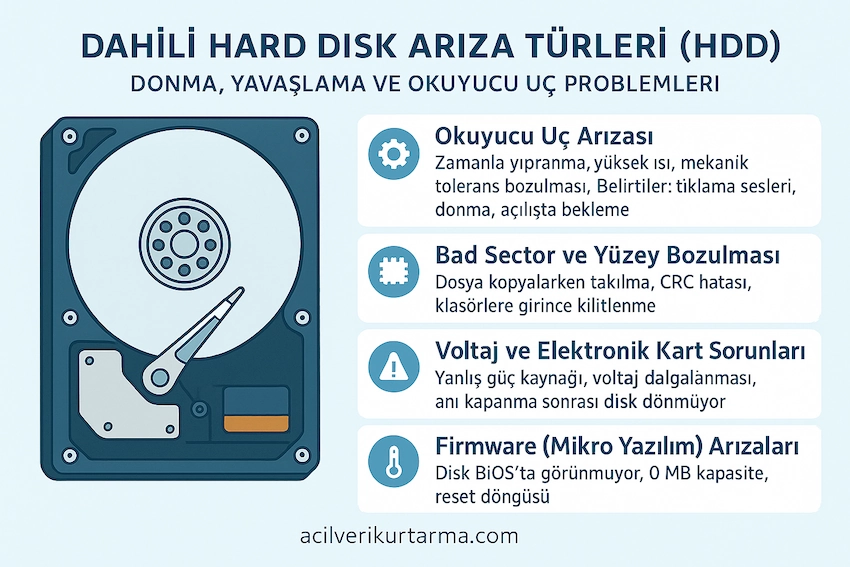 yasanan harddisk sorunlari