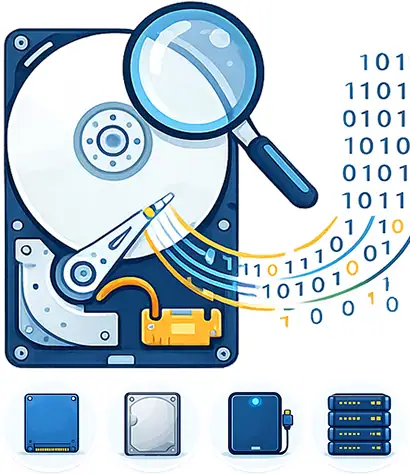 Harddisk ve SSD veri kurtarma