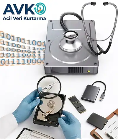 HDD SSD Veri Kurtarma Süreci