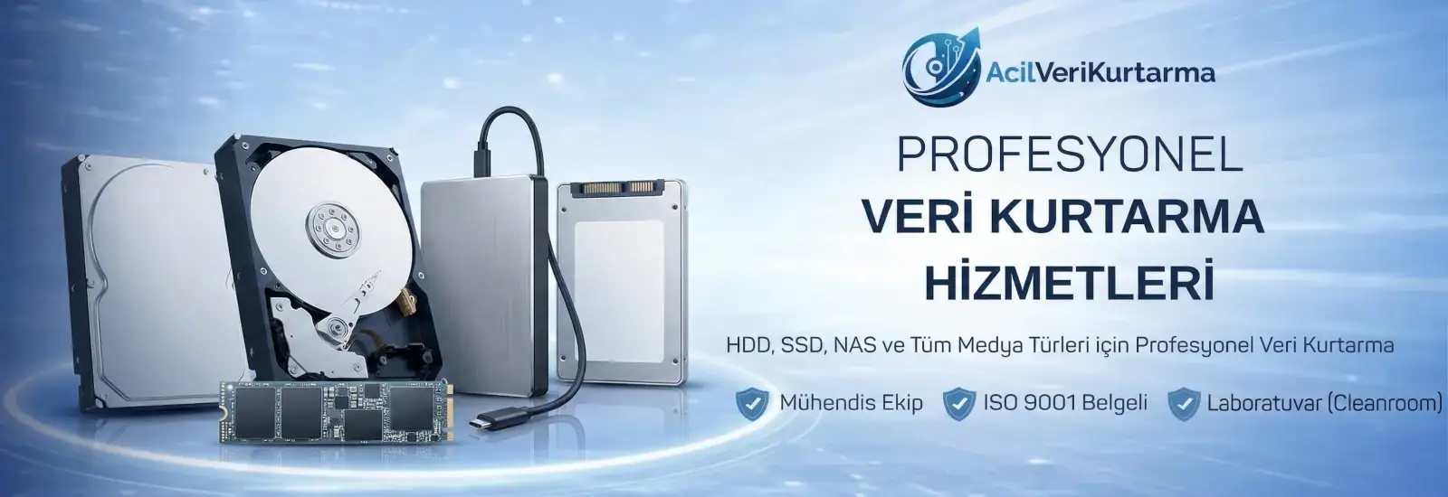 Harddisk SSD Veri Kurtarma Merkezi